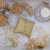 Bracelet boule en Cristal de roche