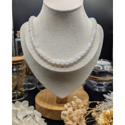 Collier Boule en Pierre de...